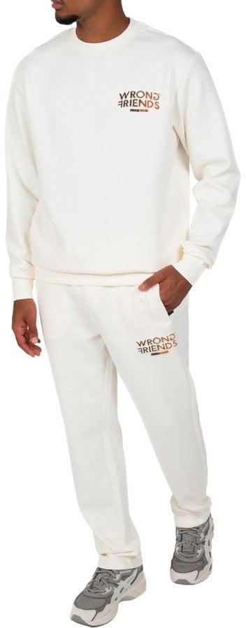 Wrong Friends SIMI VALLEY SWEATER - BEIGE/BROWN Beige