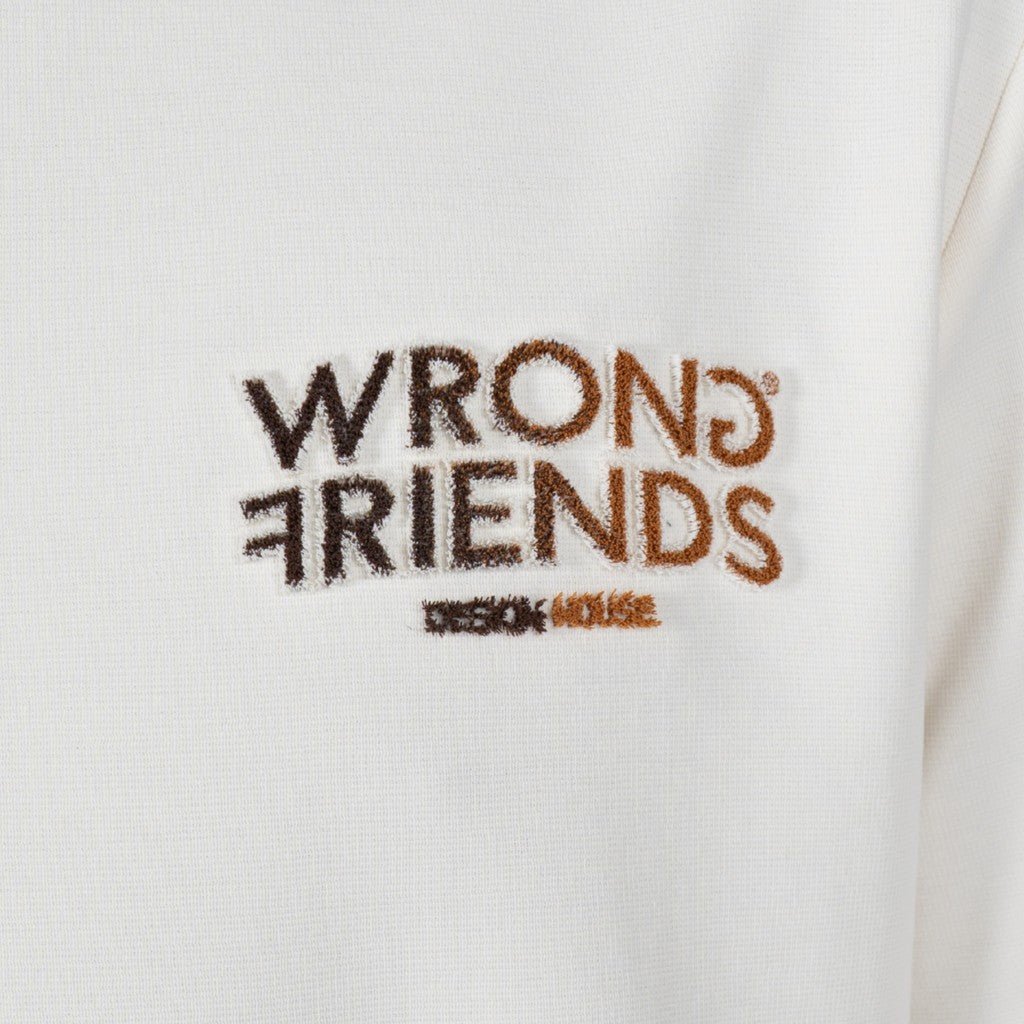 Wrong Friends SIMI VALLEY SWEATER - BEIGE/BROWN Beige