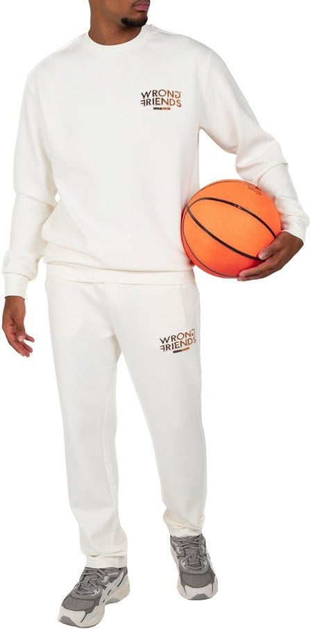 Wrong Friends SIMI VALLEY SWEATER - BEIGE/BROWN Beige