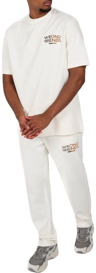 Wrong Friends SIMI VALLEY T-SHIRT - BEIGE/BROWN Beige