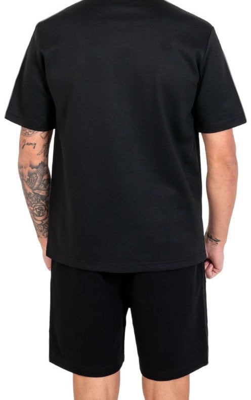Wrong Friends SIMI VALLEY T-SHIRT - BLACK/BLUE Zwart