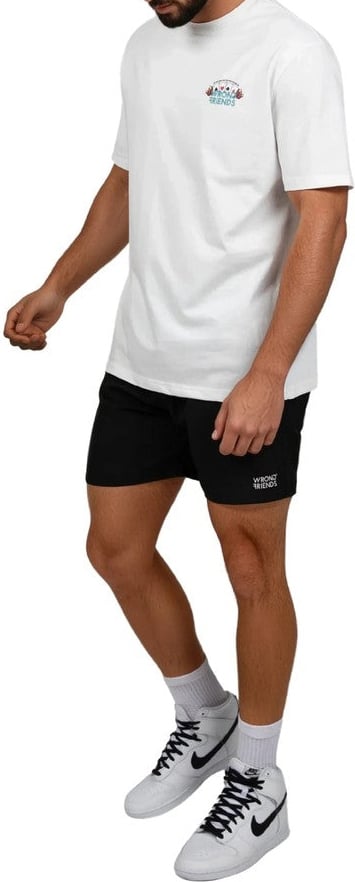 Wrong Friends SLOAN T-SHIRT - COCONUT WHITE Wit