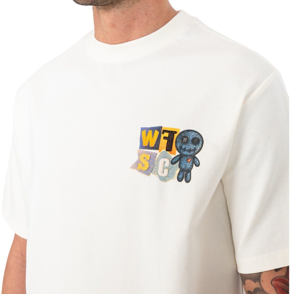 Wrong Friends SOCIAL CLUB T-SHIRT - COCONUT WHITE Wit