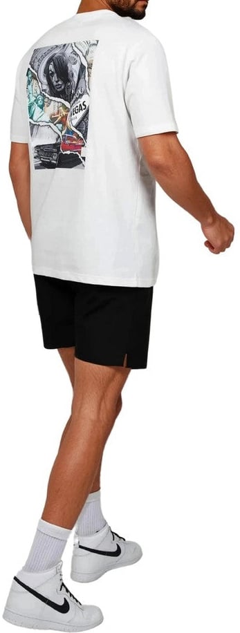 Wrong Friends SPRING VALLEY T-SHIRT - COCONUT WHITE Wit