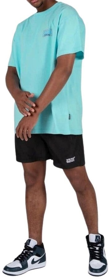 Wrong Friends TIRANA OVERSIZED T-SHIRT - BLUE Blauw