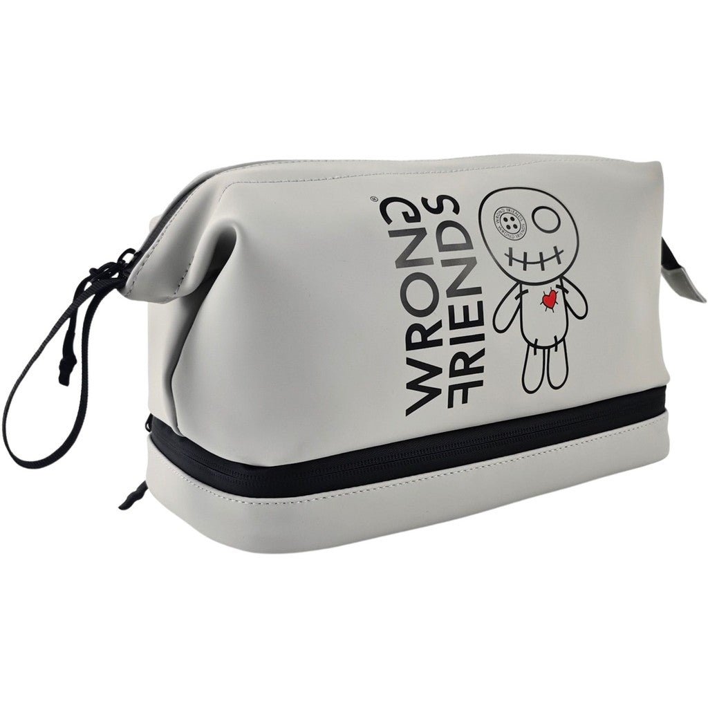 Wrong Friends TOILETRY BAG - GREY Grijs