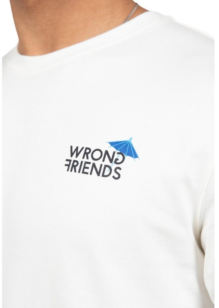 Wrong Friends TULUM T-SHIRT - COCONUT WHITE Wit