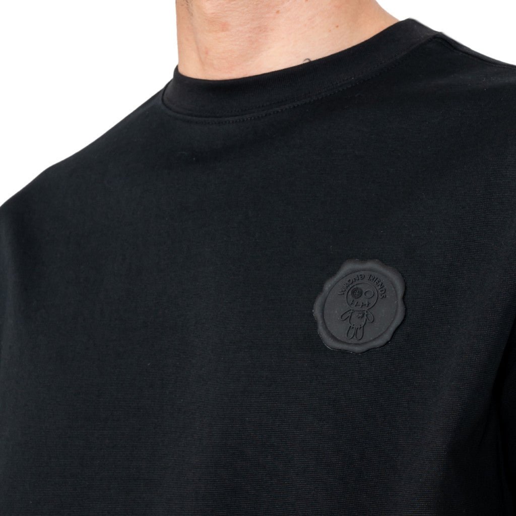 Wrong Friends URANDI T-SHIRT - BLACK Zwart