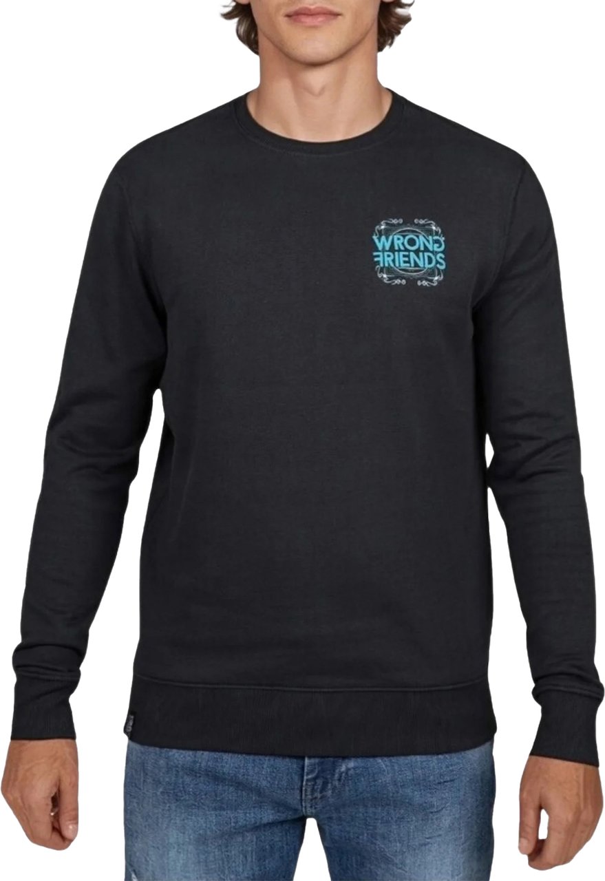 Wrong Friends Wrong Friends Varna Sweater Zwart