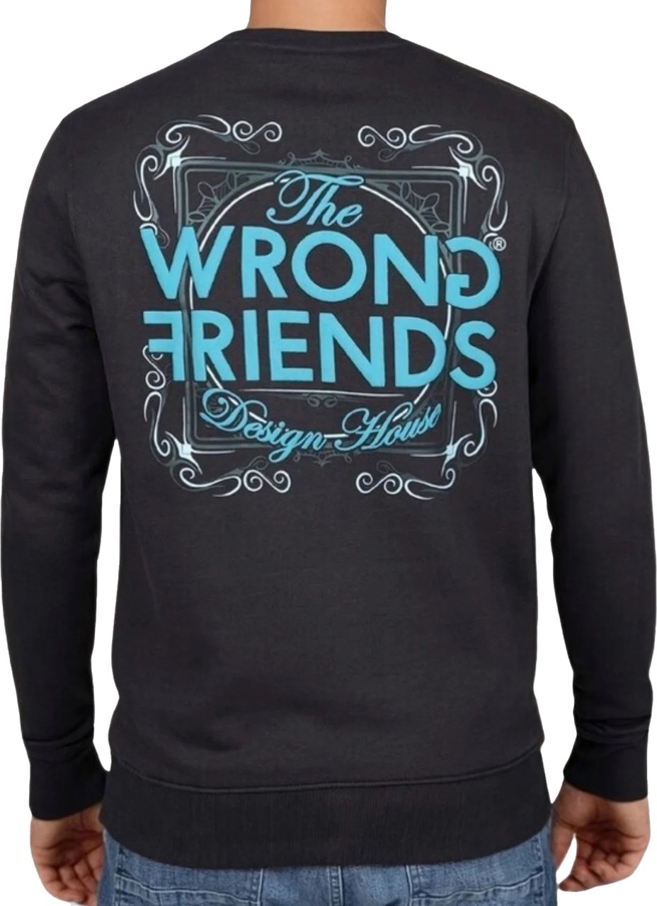 Wrong Friends Wrong Friends Varna Sweater Zwart