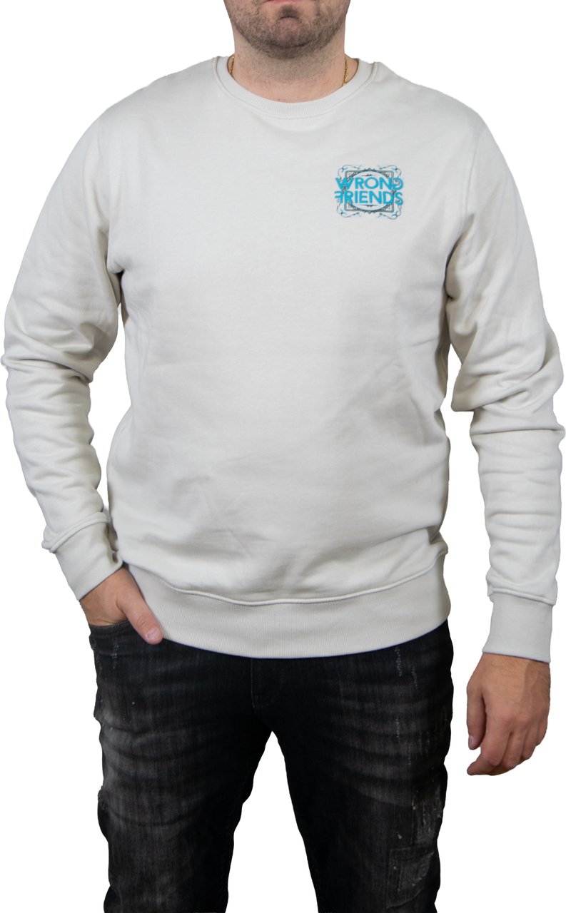 Wrong Friends Varna Sweater Grijs