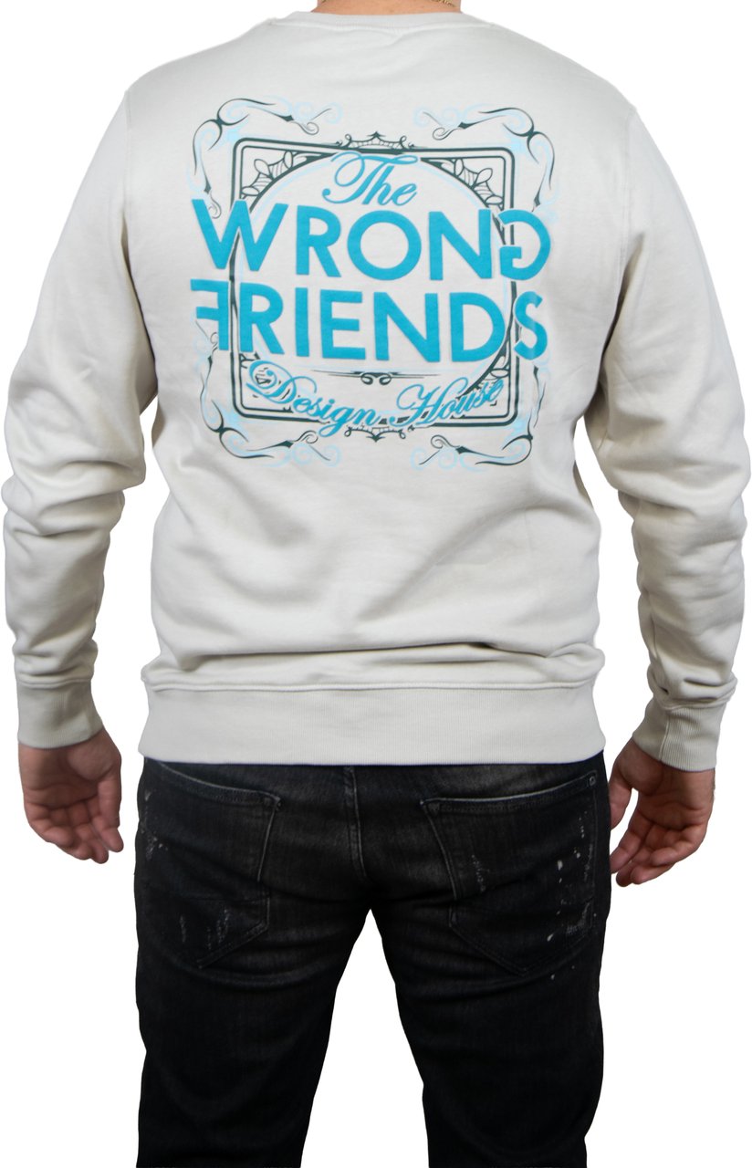 Wrong Friends Varna Sweater Grijs