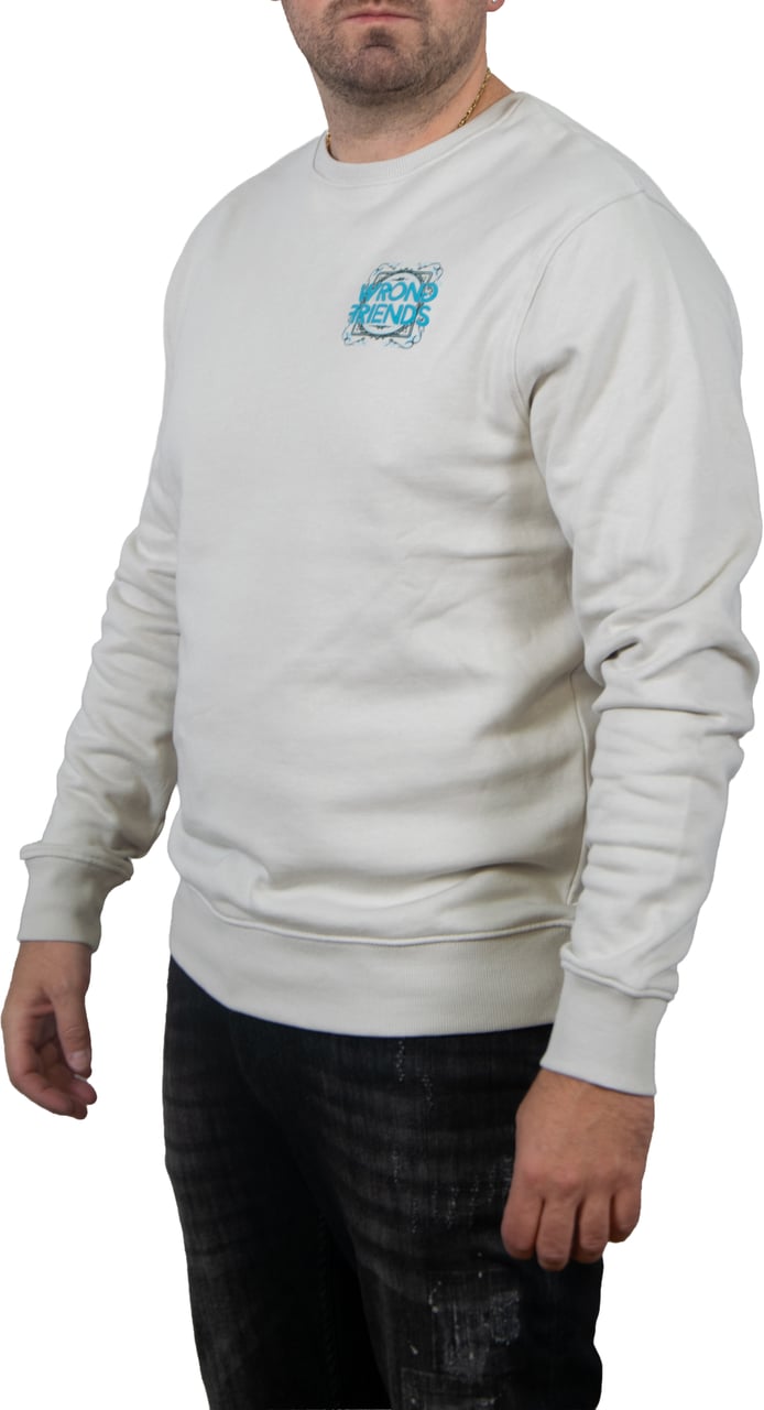 Wrong Friends Varna Sweater Grijs