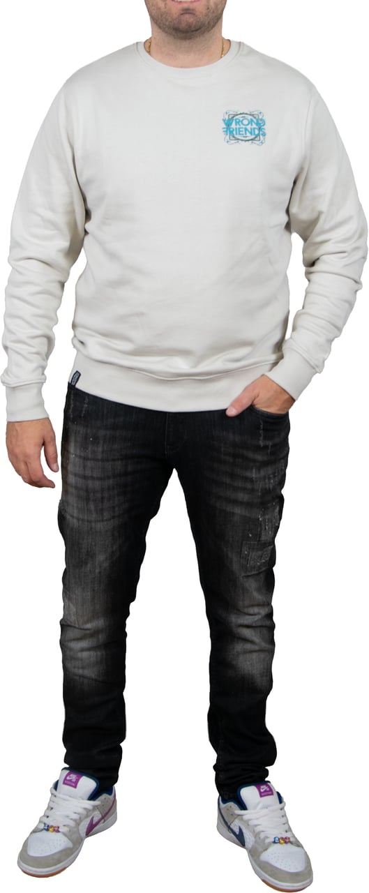Wrong Friends Varna Sweater Grijs