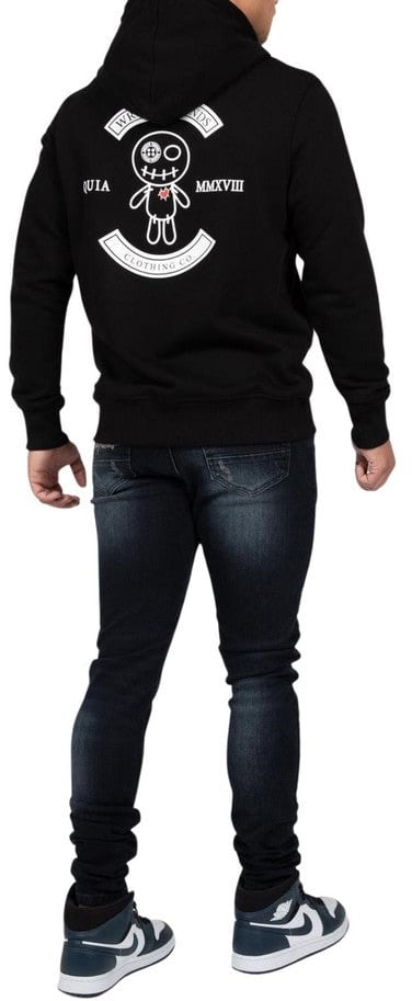 Wrong Friends VERONA HOODIE - BLACK Zwart