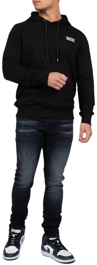 Wrong Friends VERONA HOODIE - BLACK Zwart