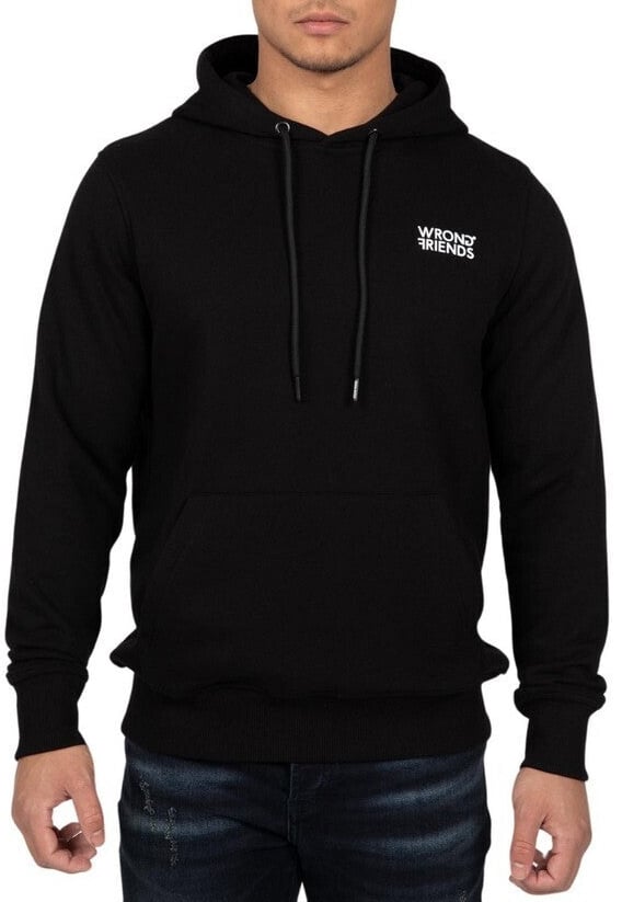 Wrong Friends VERONA HOODIE - BLACK Zwart