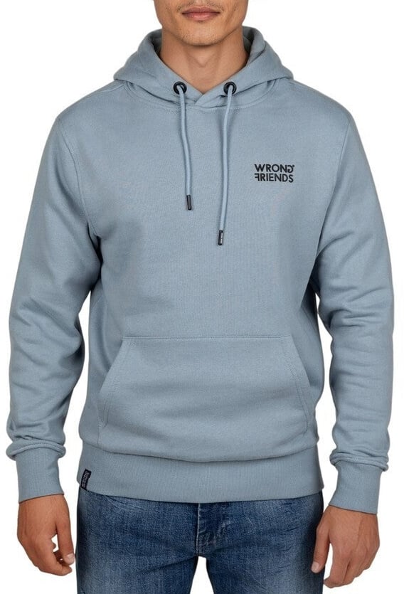 Wrong Friends VERONA HOODIE - LIGHT BLUE Blauw