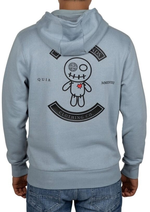 Wrong Friends VERONA HOODIE - LIGHT BLUE Blauw