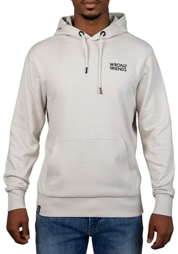 Wrong Friends VERONA HOODIE - LIGHT GREY Grijs