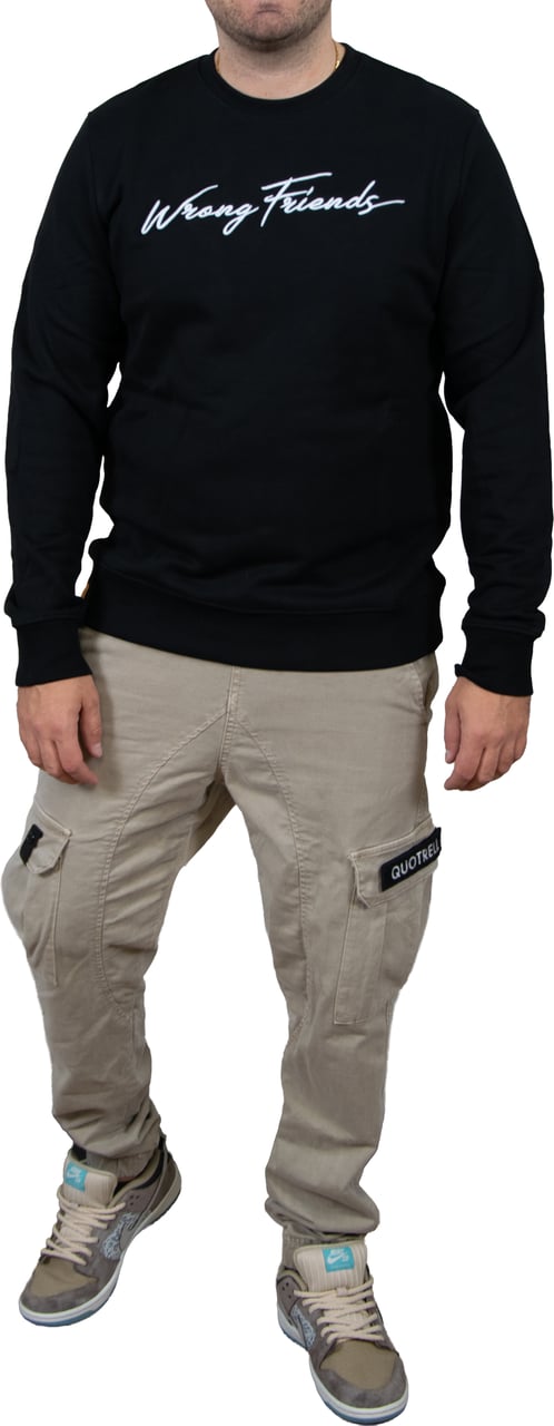 Wrong Friends Vigo Sweater Zwart