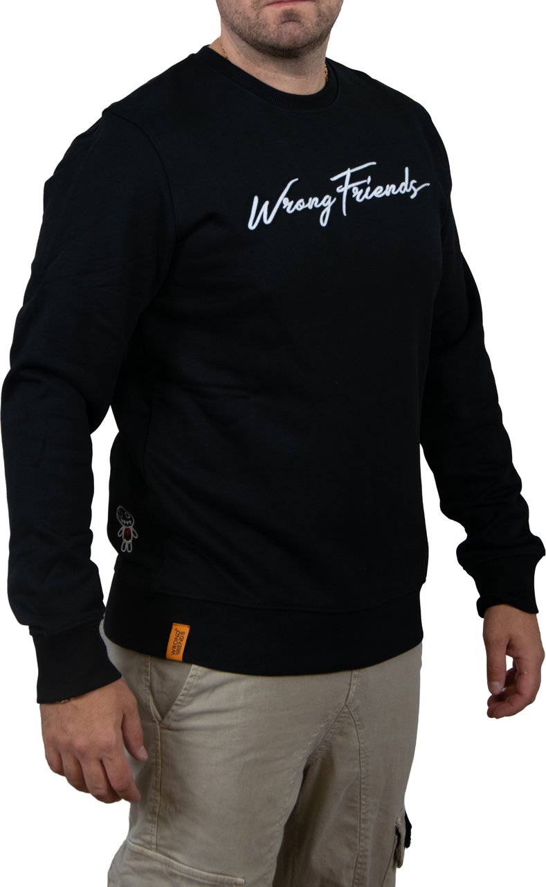 Wrong Friends Vigo Sweater Zwart