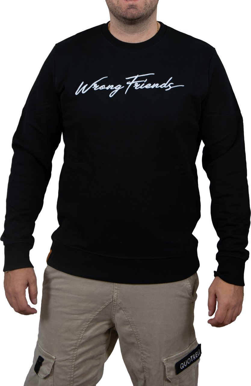 Wrong Friends Vigo Sweater Zwart