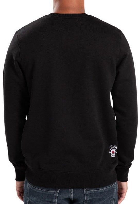 Wrong Friends VIGO SWEATER - BLACK Zwart