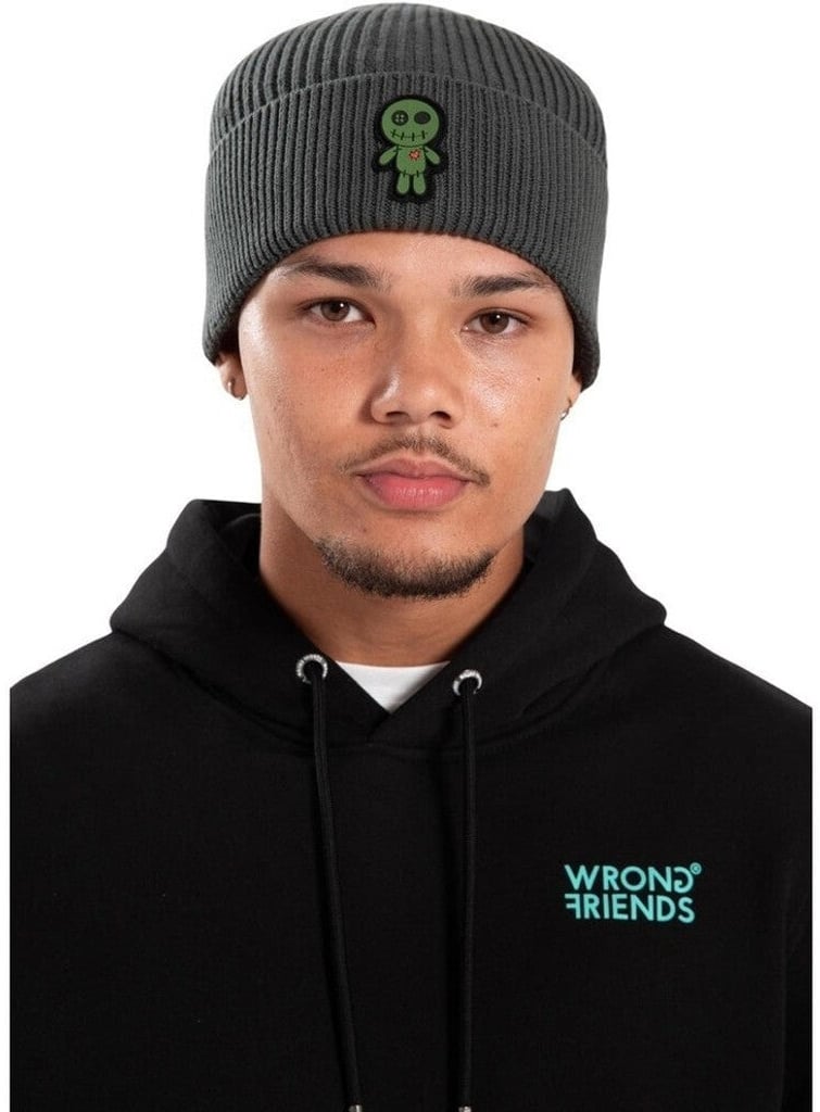 Wrong Friends VOODOO BEANIE - GREEN Groen