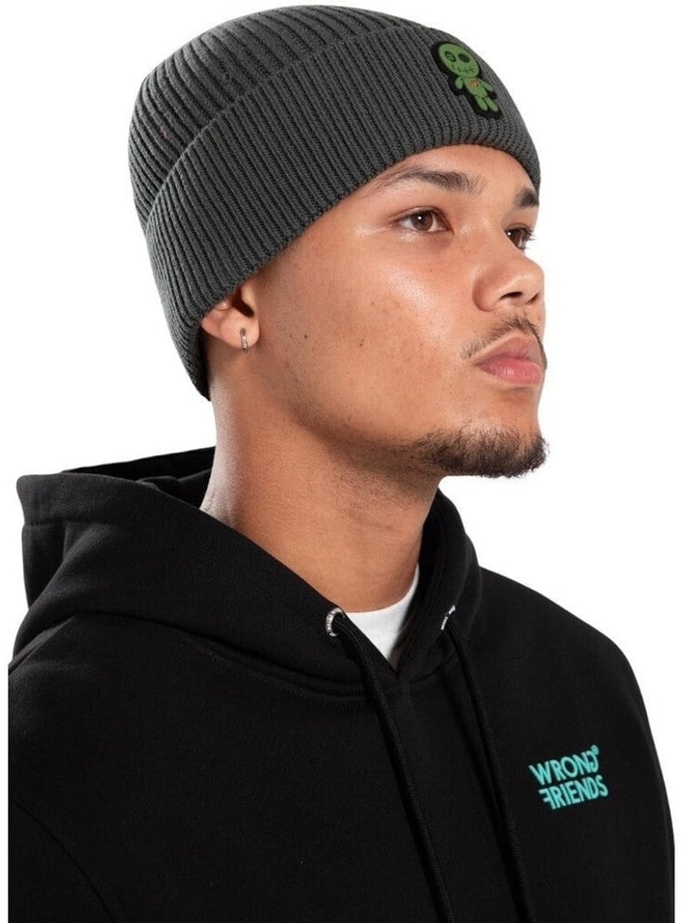 Wrong Friends VOODOO BEANIE - GREEN Groen
