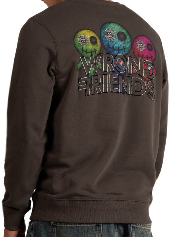 Wrong Friends WALDEN SWEATER - GREY Grijs