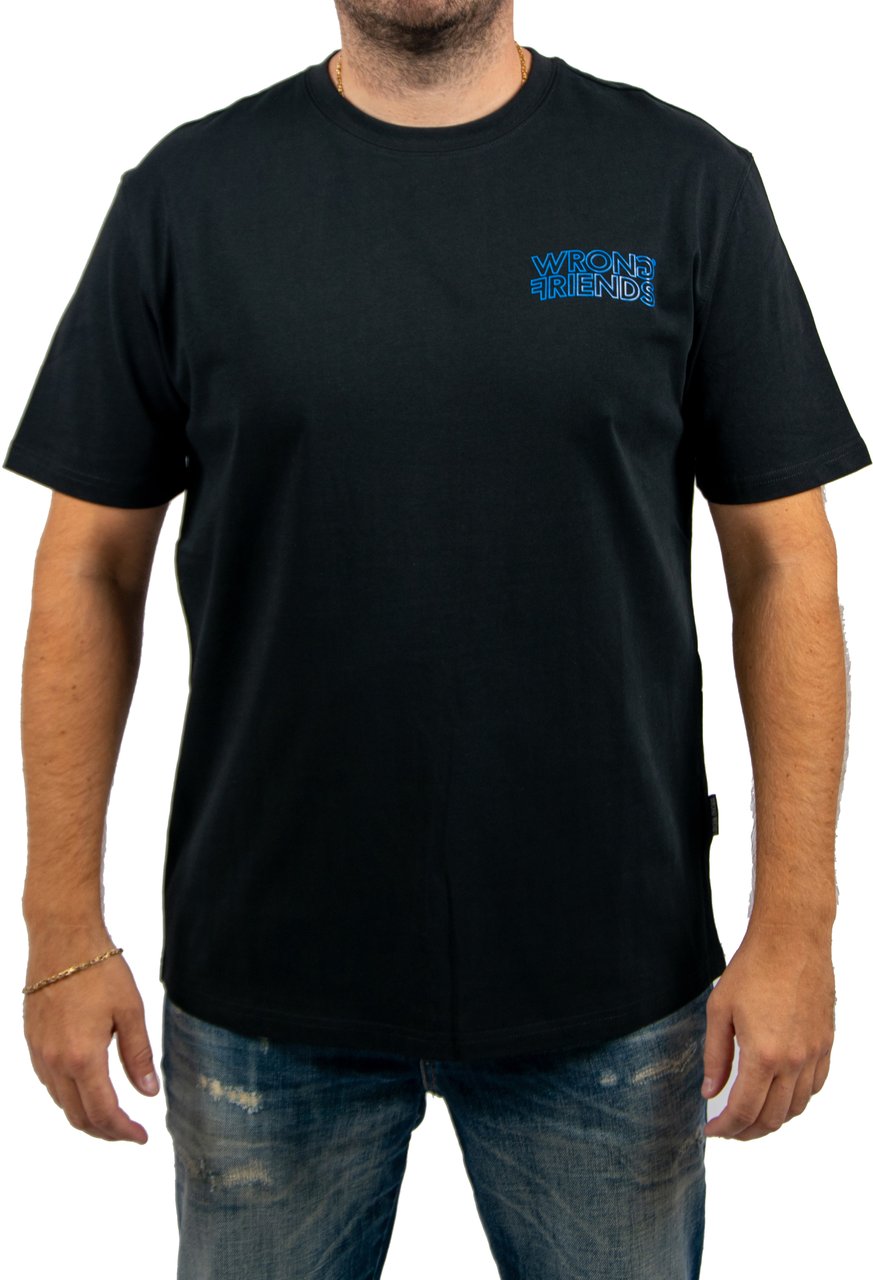 Wrong Friends Wrong Friends Walden T-Shirt Regular Fit Zwart