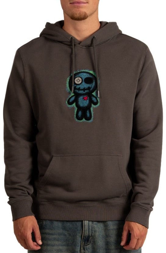 Wrong Friends WILLIAMS HOODIE - GREY Grijs