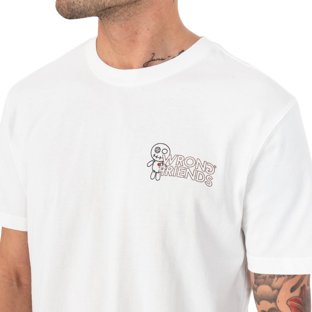 Wrong Friends ZAMORA T-SHIRT - COCONUT WHITE Wit