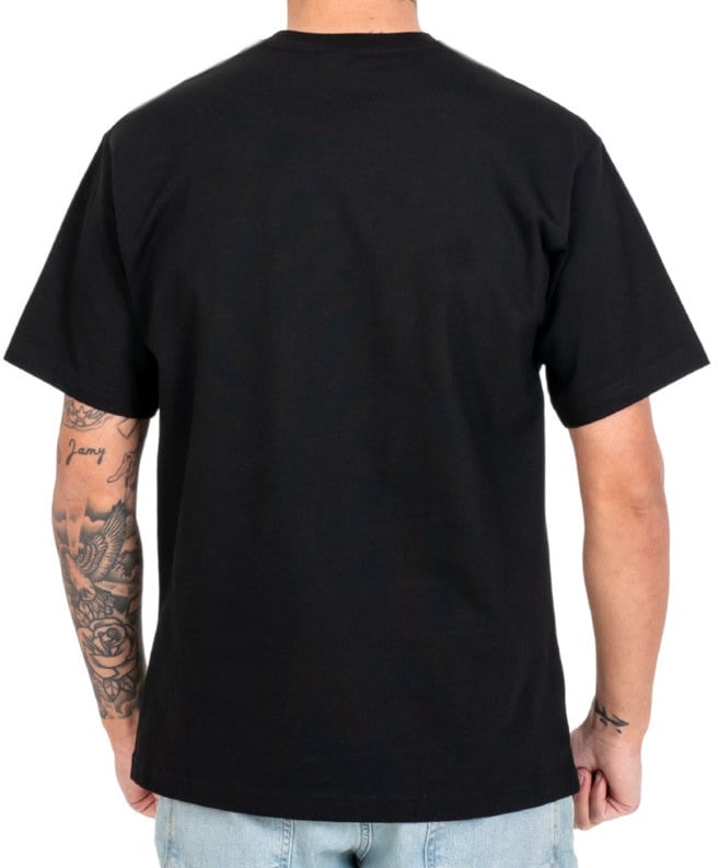 Wrong Friends ZICAT T-SHIRT - BLACK Zwart