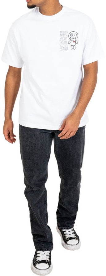 Wrong Friends ZICAT T-SHIRT - WHITE Wit