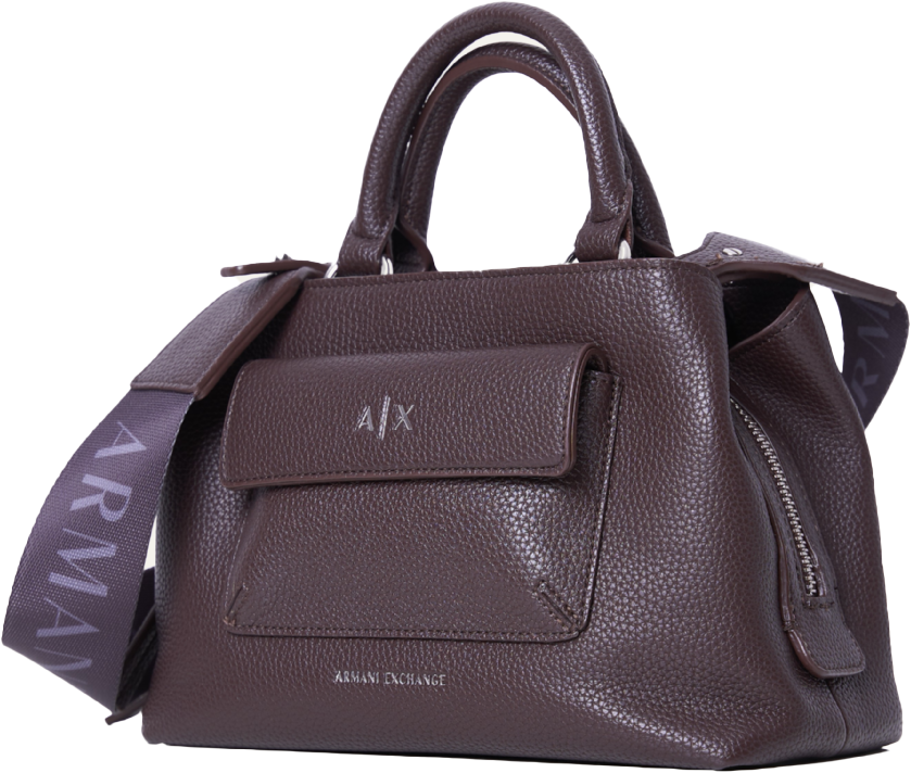 Armani Exchange Nicole Tote Bruin