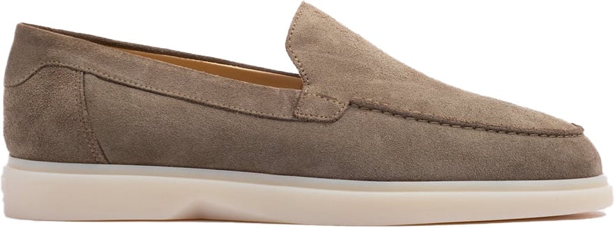 Mason Garments Mason Garments Amalfi Loafer Sneakers Olijf Fw24-15 Groen