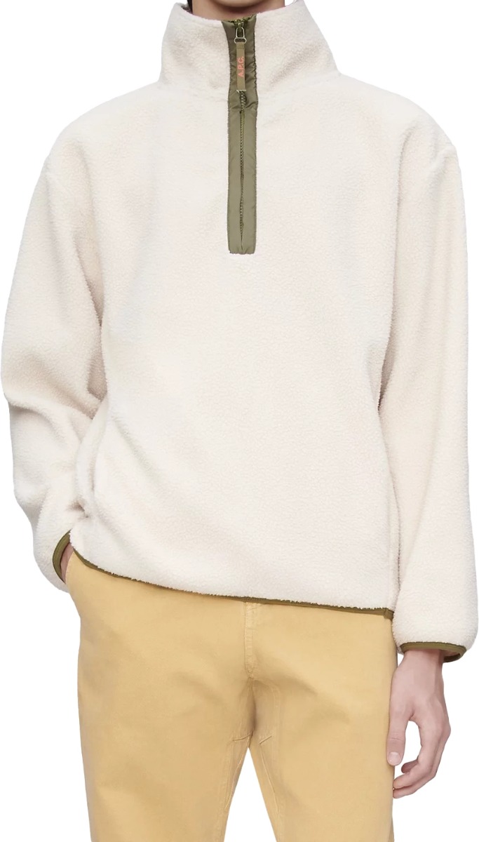 A.P.C. fleece beige Beige