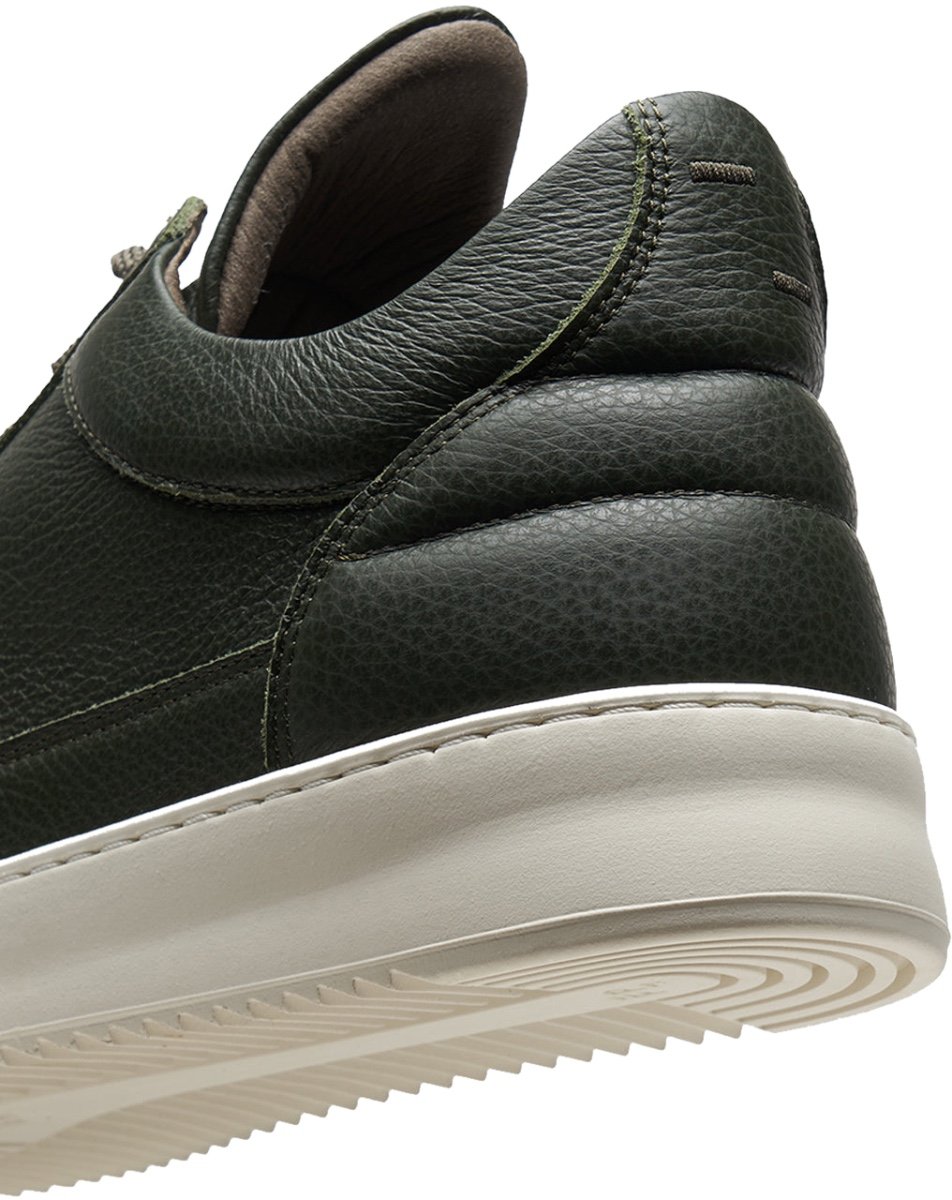 Filling Pieces Heren Low Top Grain Sneaker Groen Groen