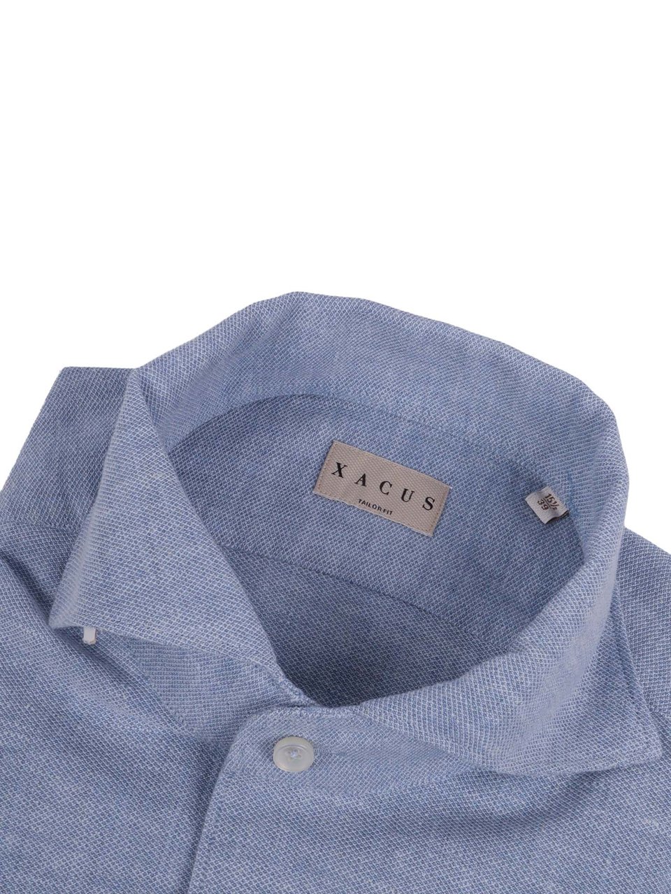 Xacus Camicia Cotton Linen Shirt Grijs