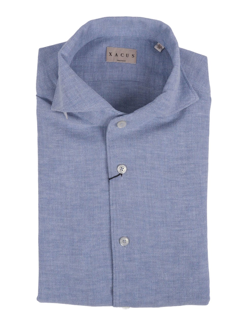 Xacus Camicia Cotton Linen Shirt Grijs