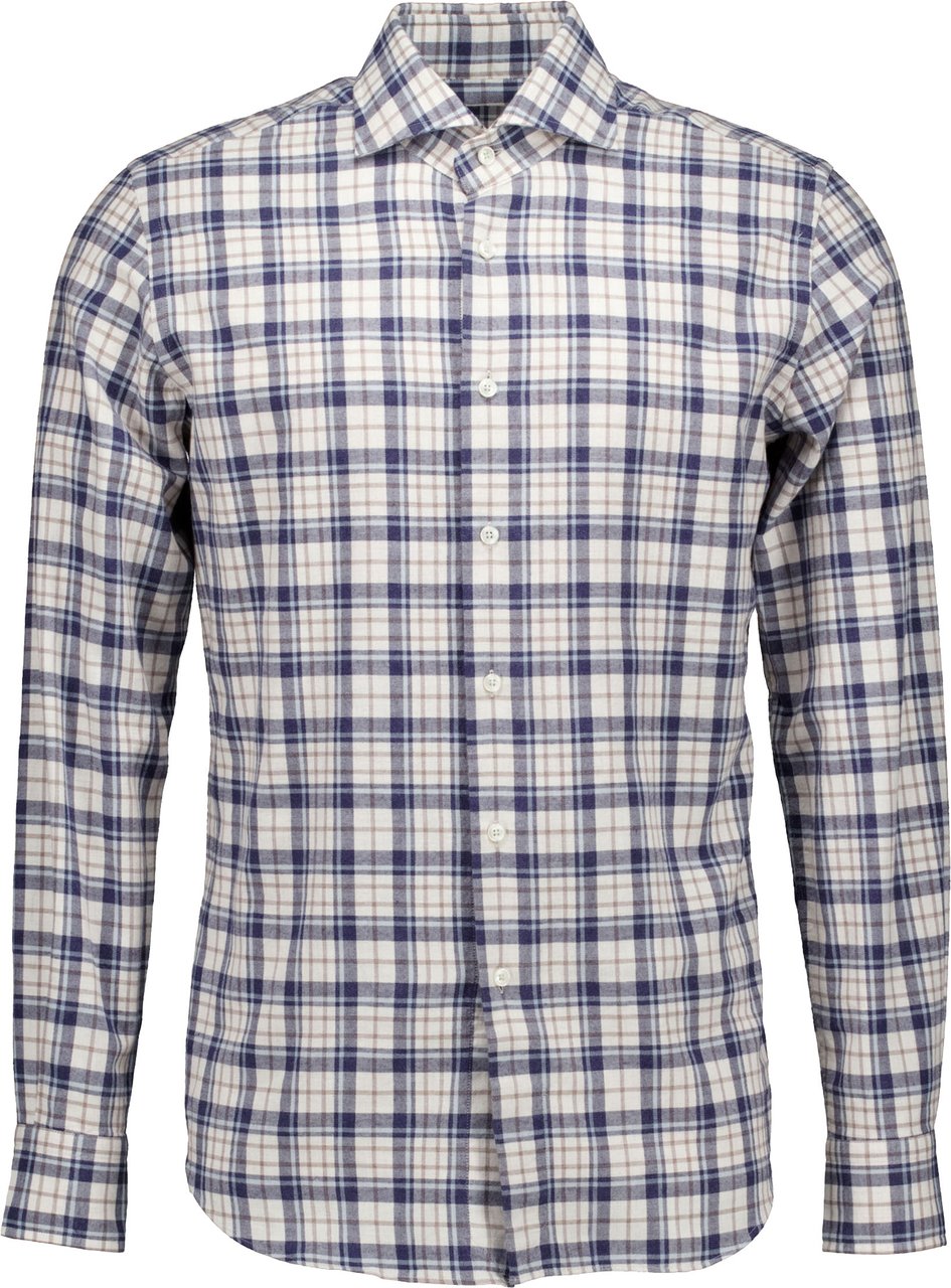 Xacus Washed Shirt Lange Mouw Overhemden Blauw 721ml/31324 Blauw