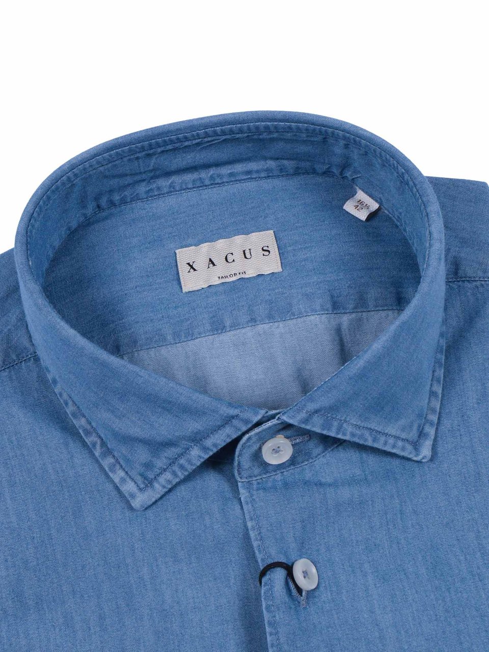Xacus Button-Down Cotton Shirt Groen