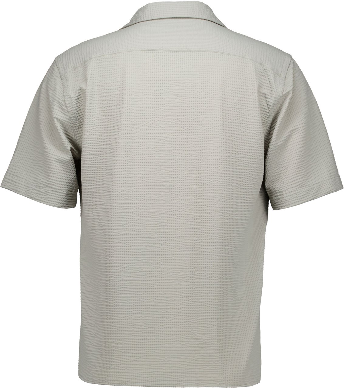 Xacus Xacus Active Shirt Korte Mouw Overhemden Lichtgrijs Act440mm/21616 Grijs