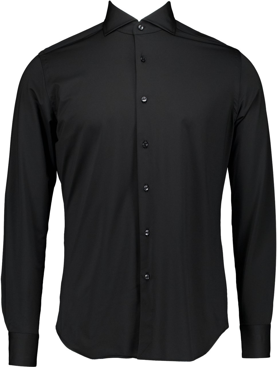 Xacus Active Shirt Lange Mouw Overhemden Zwart Act520ml/11460 Zwart