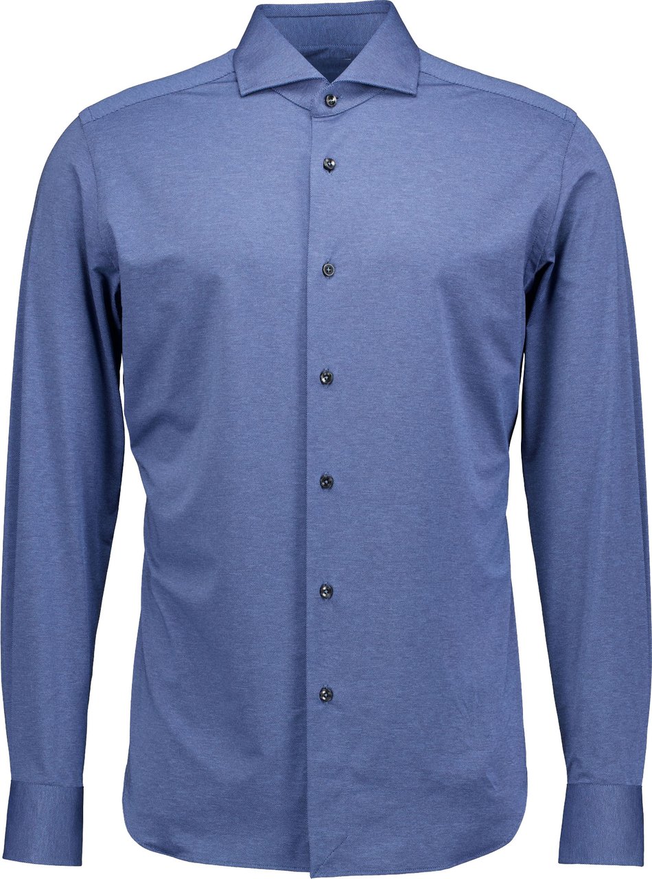 Xacus Active Shirt Lange Mouw Overhemden Blauw Act520ml/31633 Blauw