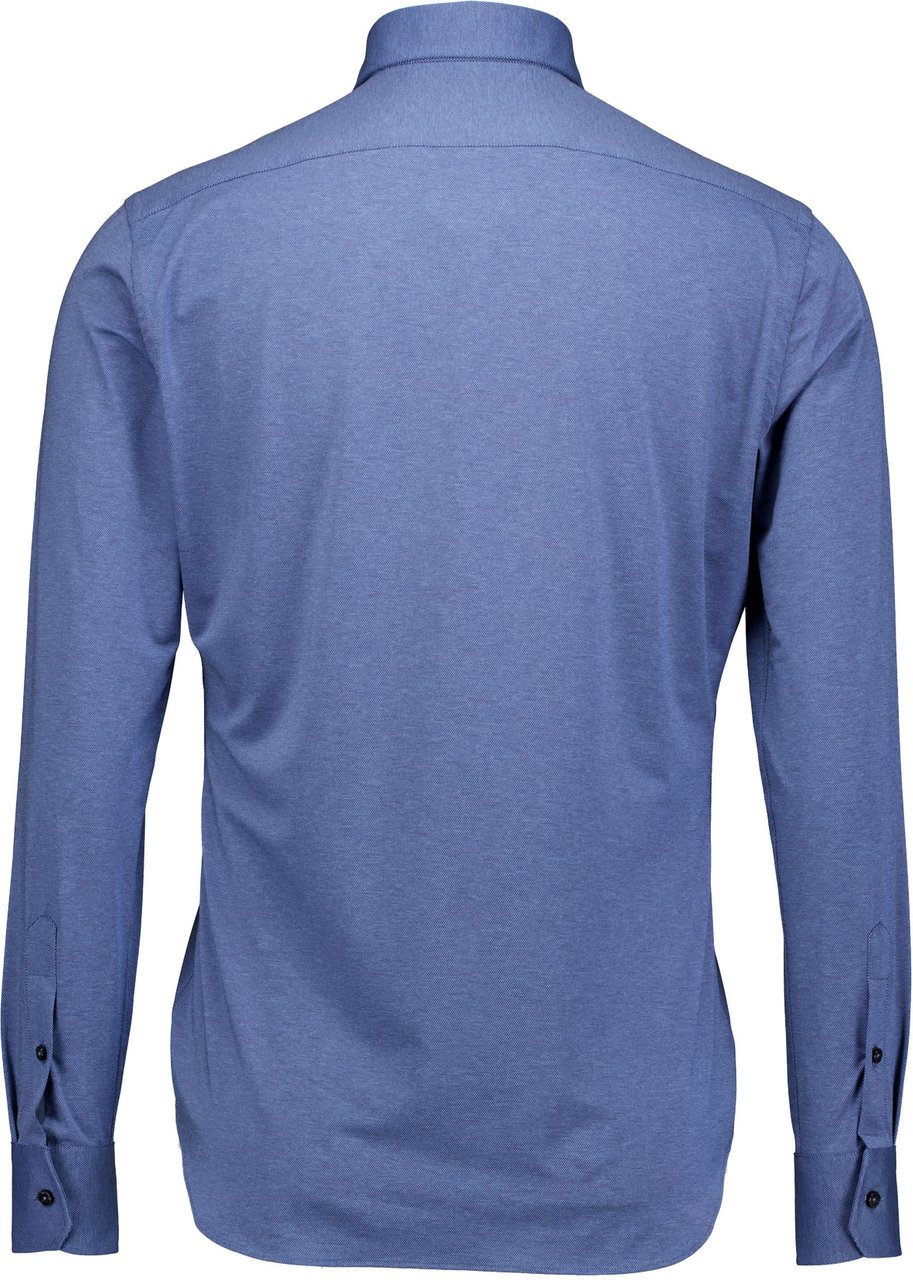 Xacus Active Shirt Lange Mouw Overhemden Blauw Act520ml/31633 Blauw