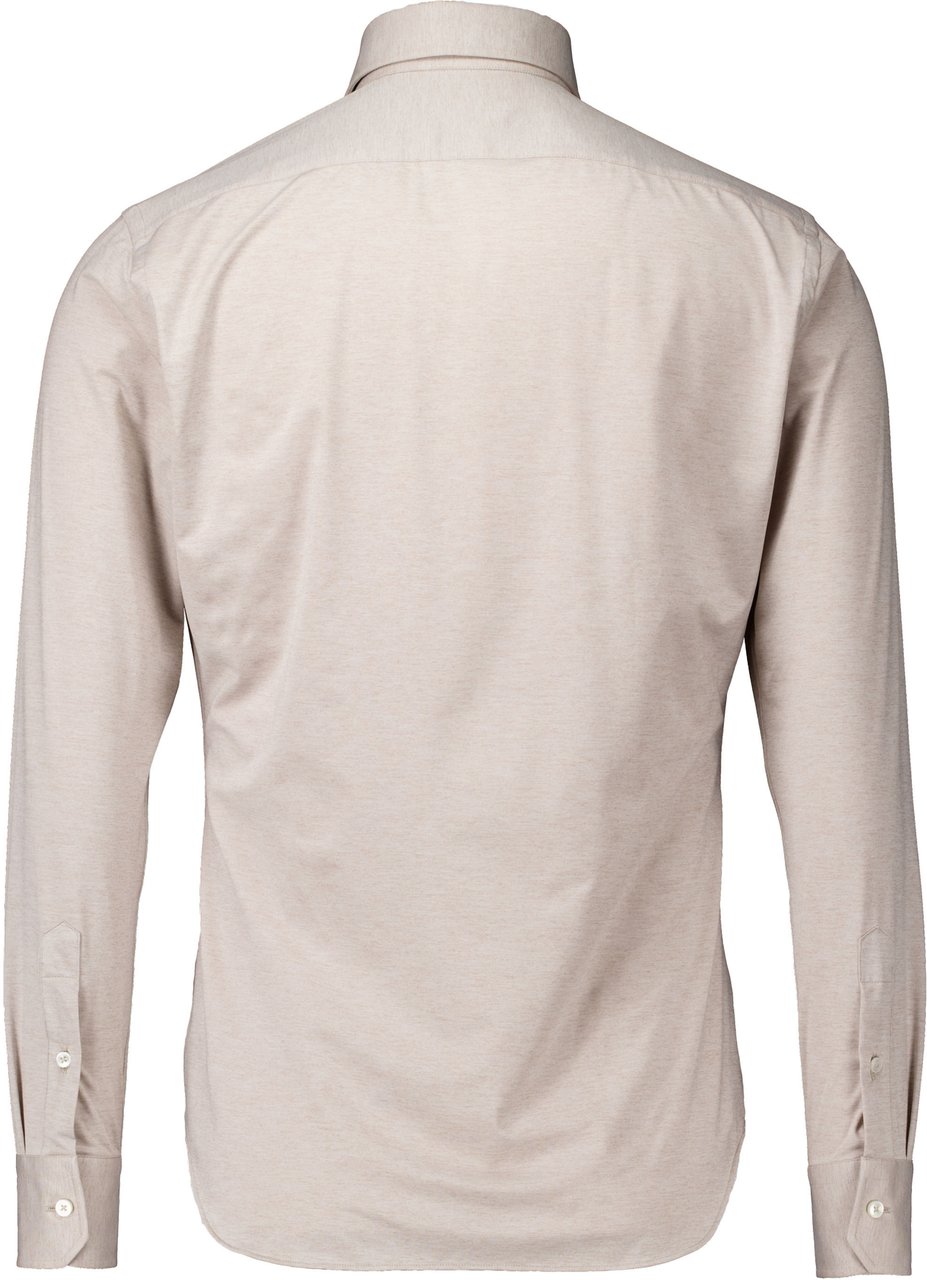 Xacus Xacus Lange Mouw Overhemden Taupe Act520ml/81615 Taupe