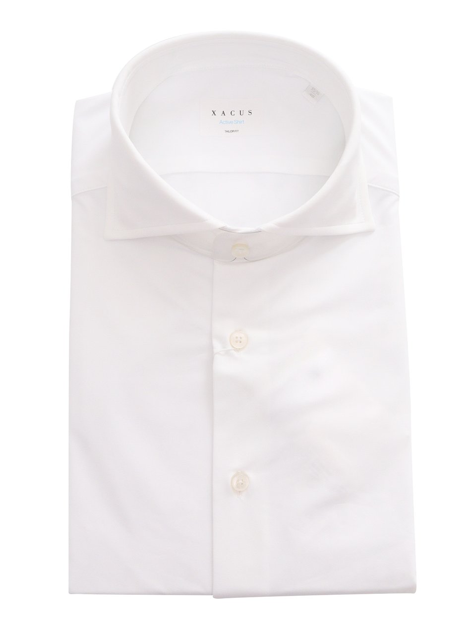 Xacus Refined White Dress Shirt Wit
